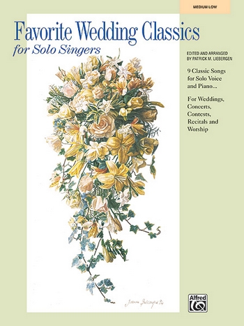 Favorite Wedding Classics for Solo Singers - Medium Low