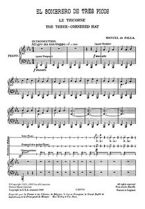 The Three Cornered Hat (Dreispitz) (El Sombrero De Tres Picos)