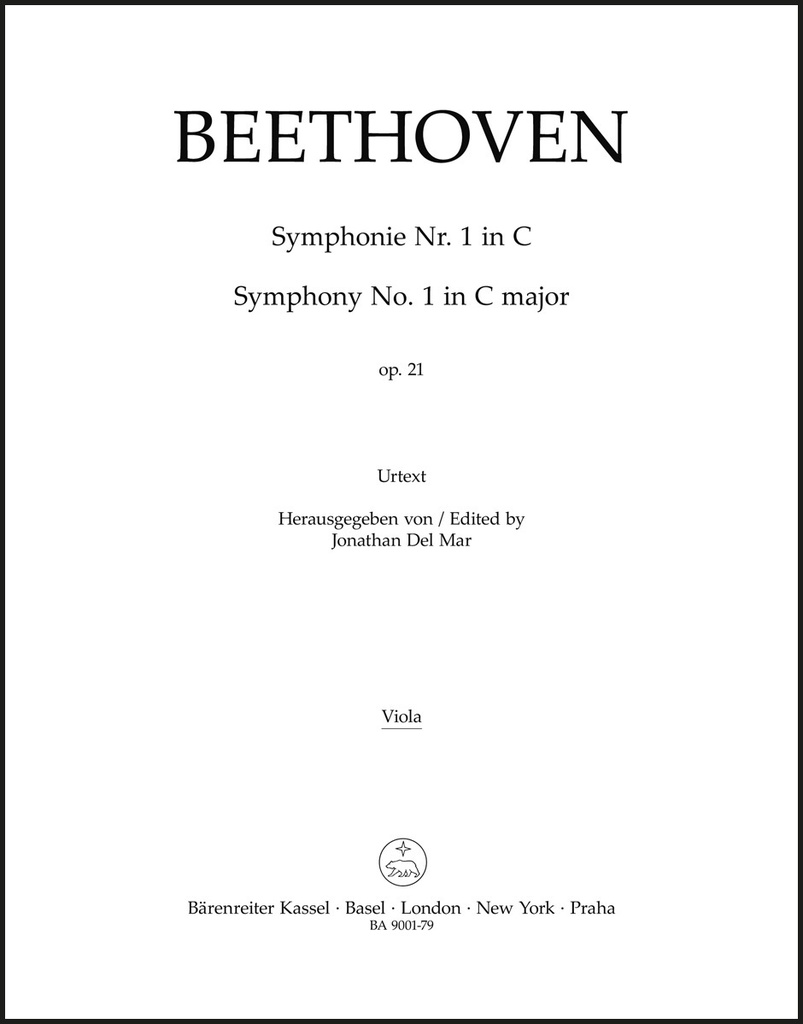 Sinfonie Nr. 1 C-Dur op. 21