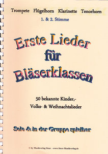 Erste Lieder für Bläserklassen