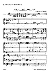 Cantate Domino BuxWV 12