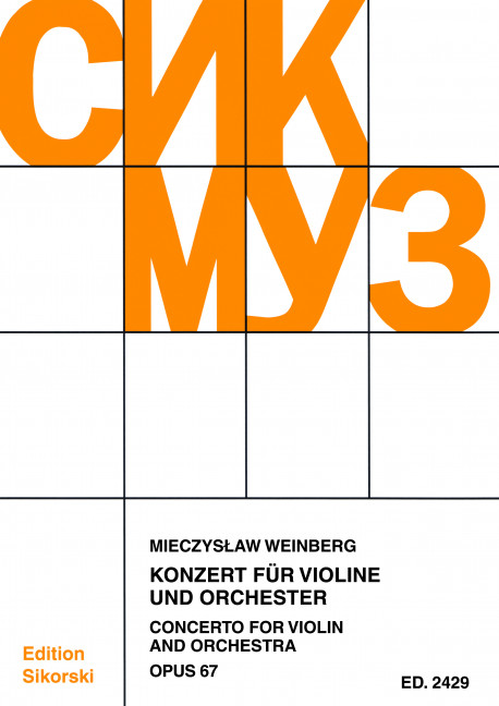 Konzert für Violine und Orchester op. 67