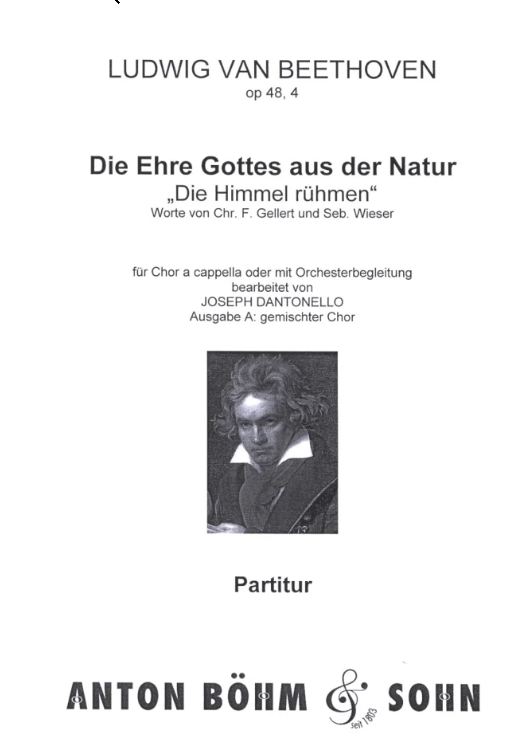 Die Ehre Gottes aus der Natur op. 48/4