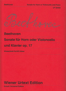 Sonate für Horn oder Violoncello und Klavier op. 17