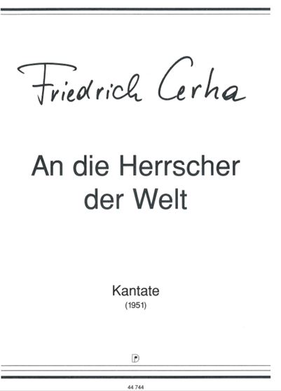An die Herrscher der Welt ( 1951 )