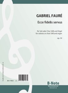 Ecce fidelis servus op. 54