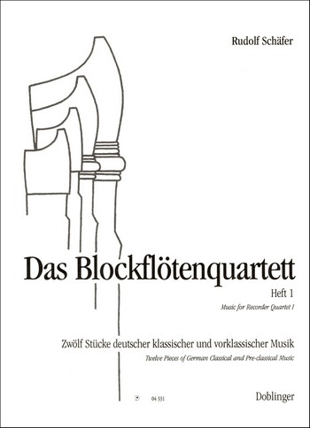 Das Blockflötenquartett Heft 1