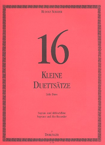 16 kleine Duettsätze