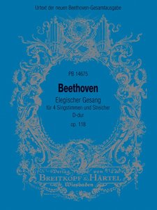 Elegischer Gesang, op. 118