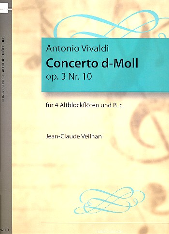 Concerto d-moll op. 3 Nr. 10