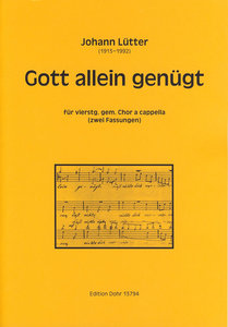 Gott allein genügt