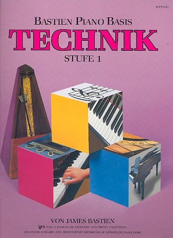 Basisklavierschule Technik Stufe 1
