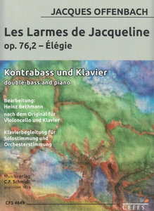 Les larmes de Jacqueline - Elegie op. 76/2