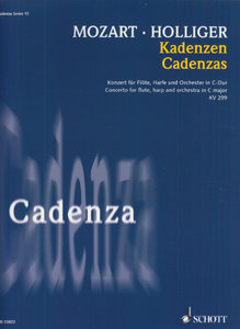 Kadenzen zu Mozart's Konzert für Flöte, Harfe und Orchester C-Dur