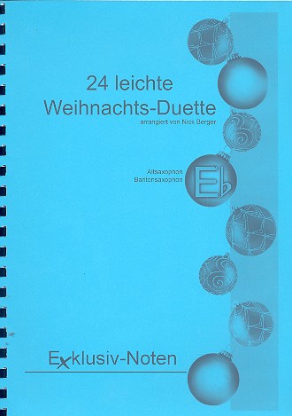 24 leichte Weihnachts-Duette