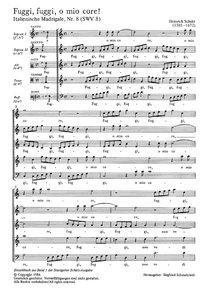 Fuggi, fuggi, o mio core ! SWV 8