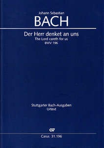 Der Herr denket an uns BWV 196