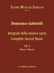 Integrale della Musica Sacra, Vol. I : Messe