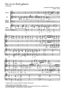 Uns ist ein Kind geboren