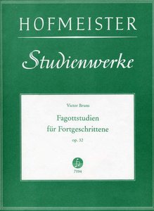 Fagottstudien für Fortgeschrittene op. 32