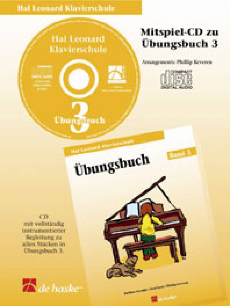 Hal Leonard Klavierschule Band 3 - Mitspiel-CD zum Übungsbuch