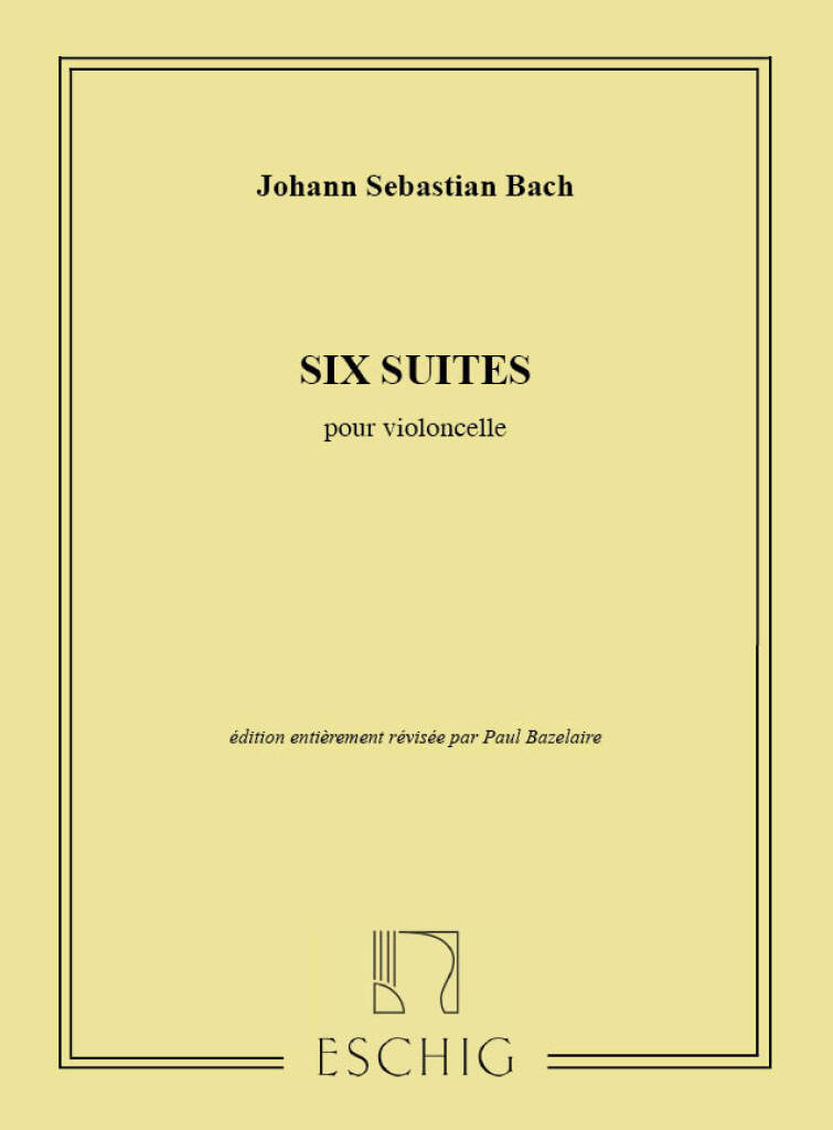 6 Suiten BWV 1007-1012