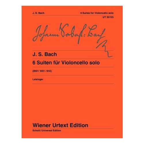 6 Suiten BWV 1007-1012