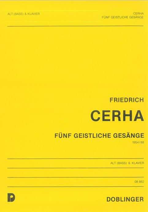 Fünf geistliche Gesänge