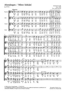 Abendsegen / Misto klekani, op. 29/1