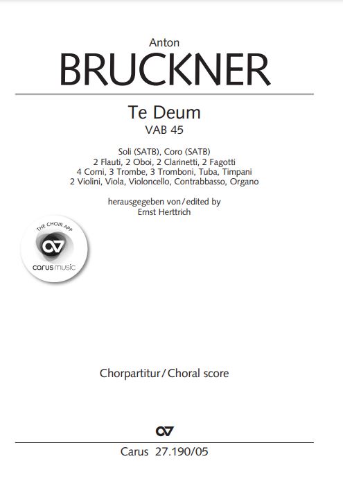 Te Deum, WAB 45