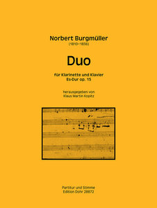 Duo Es-Dur op. 15