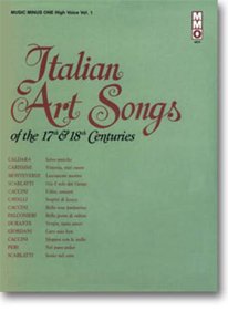 Italian Art Songs Vol. 1 (High Voice)