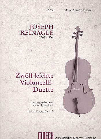 12 leichte Cello Duette Heft 1 Nr. 1 - 7