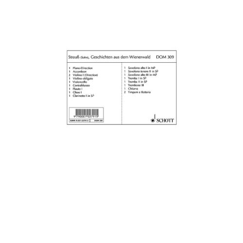 Geschichten aus dem Wienerwald op. 325