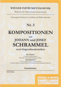 Kompositionen von Johann und Josef Schrammel