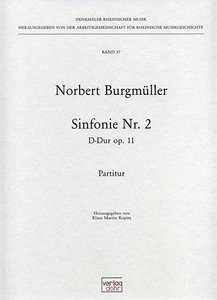 Sinfonie Nr. 2 D-Dur op. 11 - DRM 37