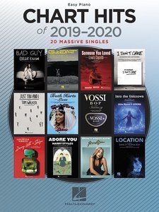 Chart Hits of 2019 - 2020 Easy Piano