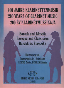 Barock und Klassik 200 Jahre Klarinettenmusik