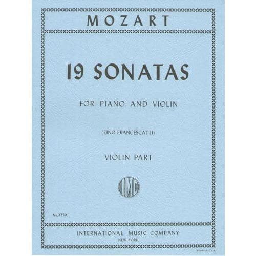 19 Sonaten