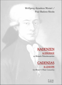 Kadenzen und Eingänge zu W.A. Mozarts Flötenkonzerten