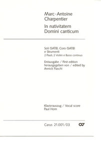 In nativitatem Domini canticum, H 314