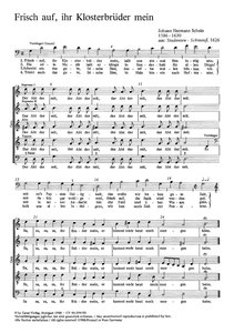 Frisch auf, ihr Klosterbrüder mein