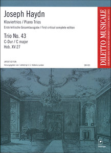 Klaviertrio Nr. 43 C-Dur Hob. XV:27