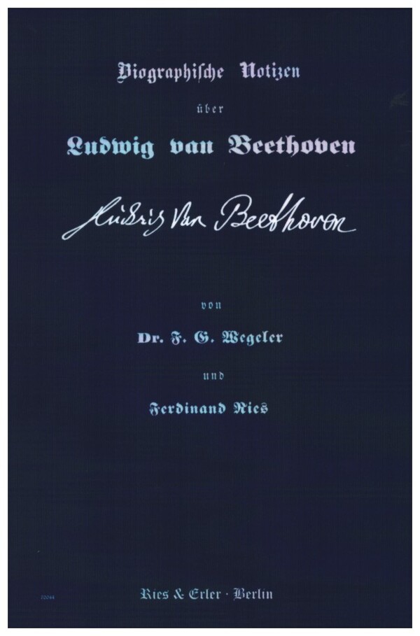 Biographische Notizen über Ludwig van Beethoven