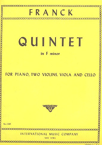 Klavierquintett f-moll