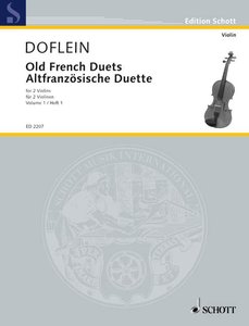 Altfranzösische Duette Heft 1