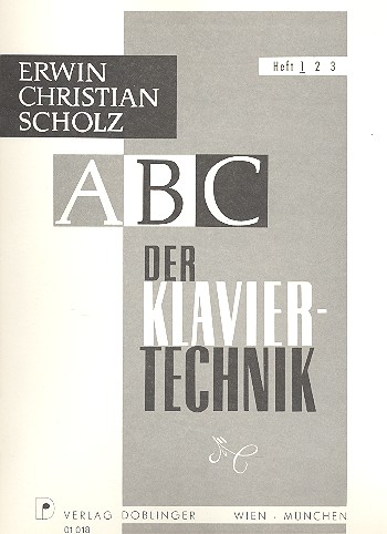ABC der Klaviertechnik Band 1