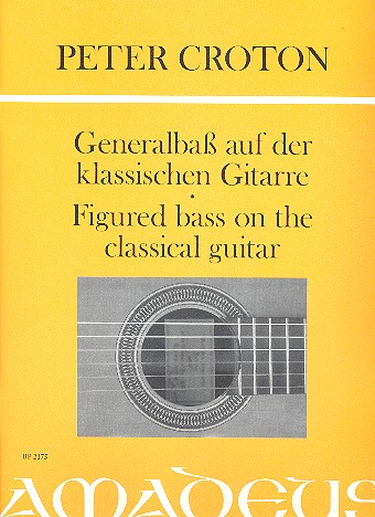 Generalbass auf der klassischen Gitarre / Figured bass on the classical guitar