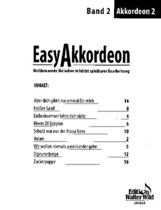 Easy Akkordeon Band 2 - Akkordeon 2