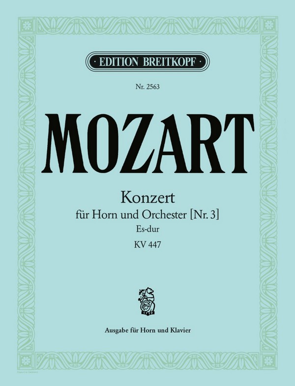 Konzert Nr. 3 Es-Dur KV 447
